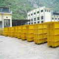 Copper Cathode Electrowinning FRP Electrolytic cellules